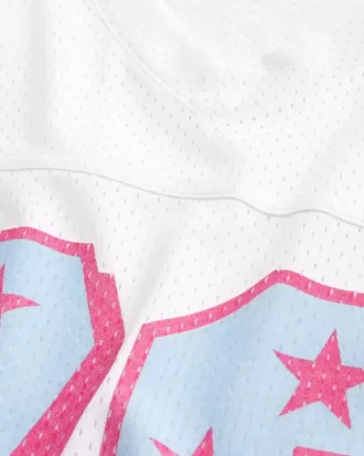 Jersey gráfico de números cortos y cuadrados