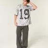 Jersey holgado de camuflaje gráfico Jersey holgado de camuflaje gráfico