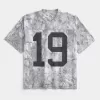 Jersey holgado de camuflaje gráfico Jersey holgado de camuflaje gráfico