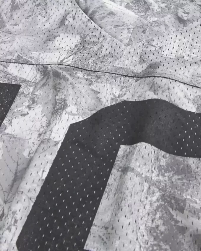 Jersey holgado de camuflaje gráfico Jersey holgado de camuflaje gráfico