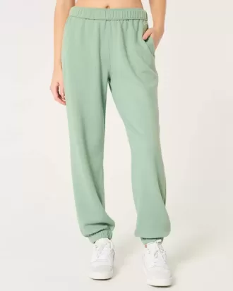 Joggers de papá con icono de vellón