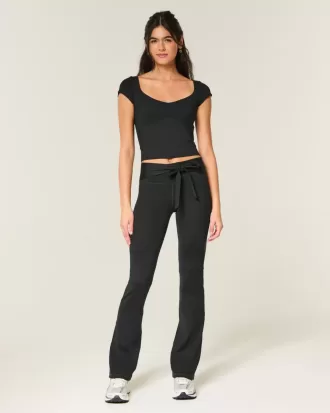 Leggings tipo bota con cintura anudada Gilly Hicks Active Recharge