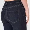Leggings vaqueros de tiro alto con lavado oscuro Leggings vaqueros de tiro alto con lavado oscuro