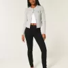 Leggings vaqueros negros de tiro alto Leggings vaqueros negros de tiro alto