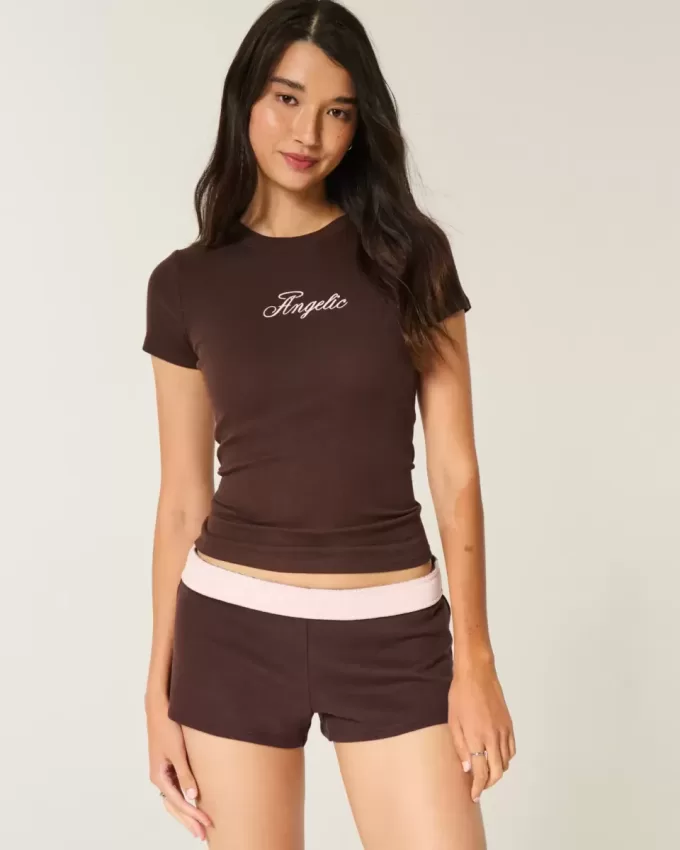 Mini short de vellón Mini short de vellón