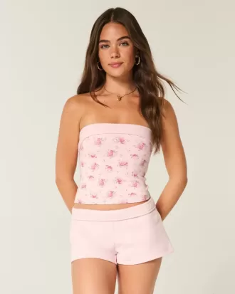 Mini short de vellón