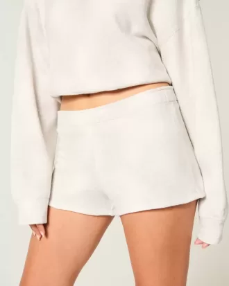Mini short de vellón