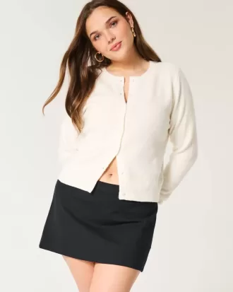 Minifalda evasé Ponte de talle bajo