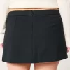 Minifalda evasé Ponte de talle bajo Minifalda evasé Ponte de talle bajo