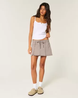 Minifalda plisada