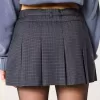 Minifalda plisada de tiro medio Minifalda plisada de tiro medio