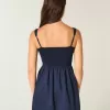 Minivestido con botones al frente Minivestido con botones al frente
