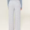 Pantalones anchos de canalé acogedores Pantalones anchos de canalé acogedores