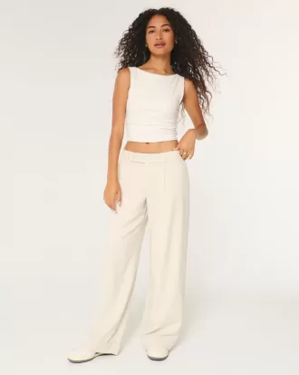 Pantalones anchos de tiro bajo Hollister Livvy