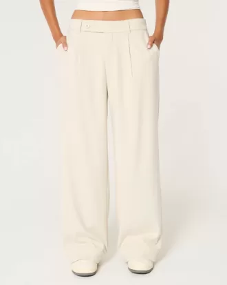 Pantalones anchos de tiro bajo Hollister Livvy