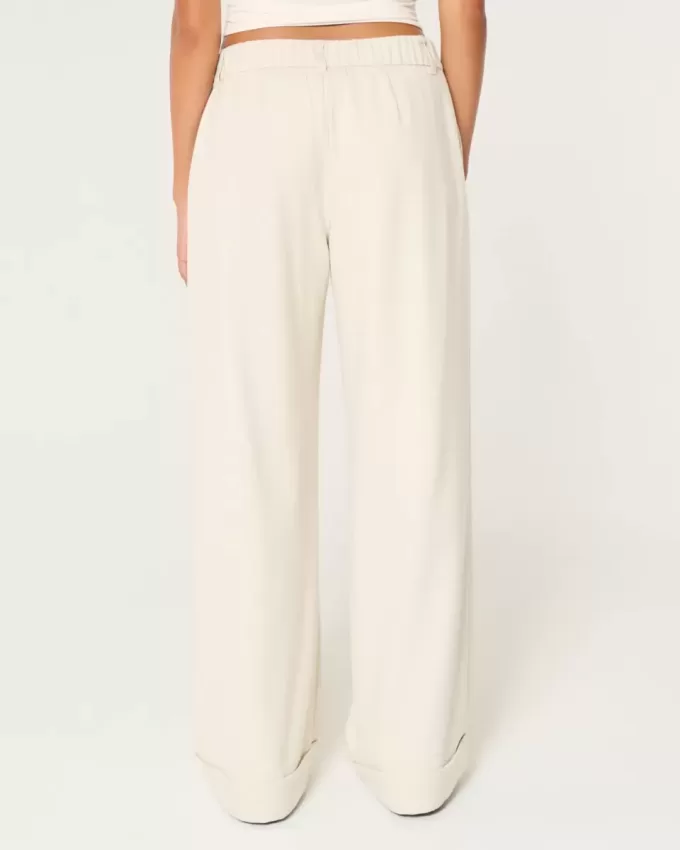 Pantalones anchos de tiro bajo Hollister Livvy Pantalones anchos de tiro bajo Hollister Livvy