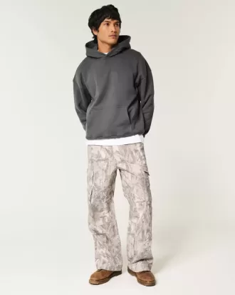 Pantalones cargo de camuflaje súper holgados