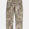 Pantalones cargo de camuflaje sueltos y de peso pesado
