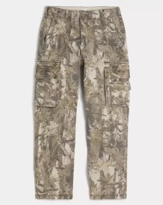 Pantalones cargo de camuflaje sueltos y de peso pesado