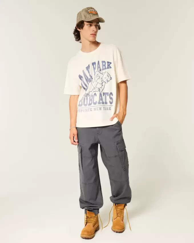 Pantalones cargo holgados estilo skater