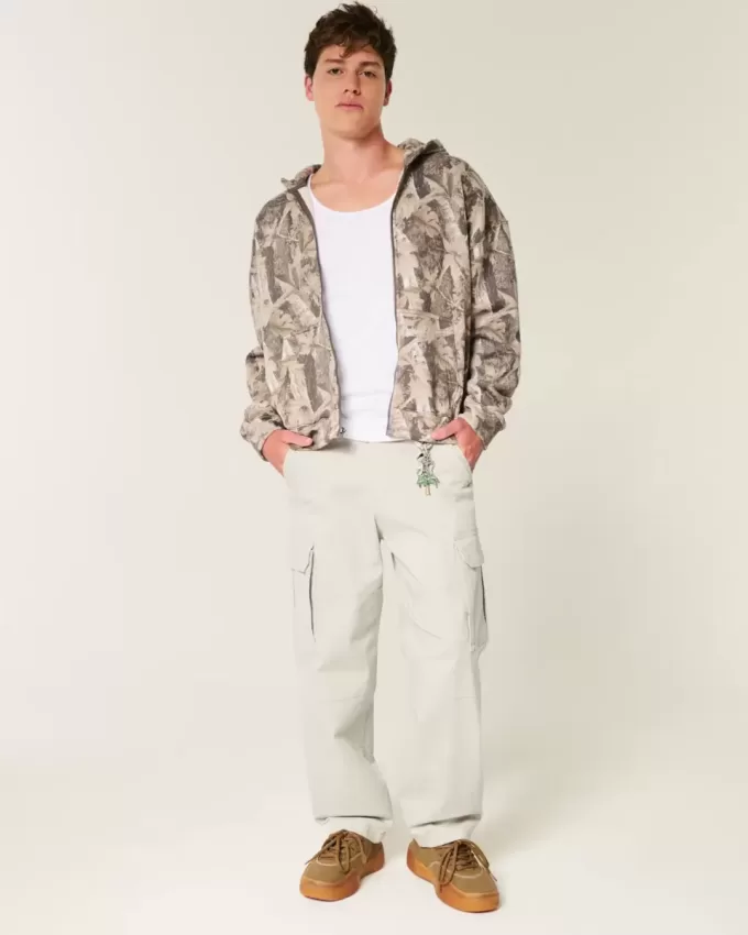 Pantalones cargo holgados estilo skater