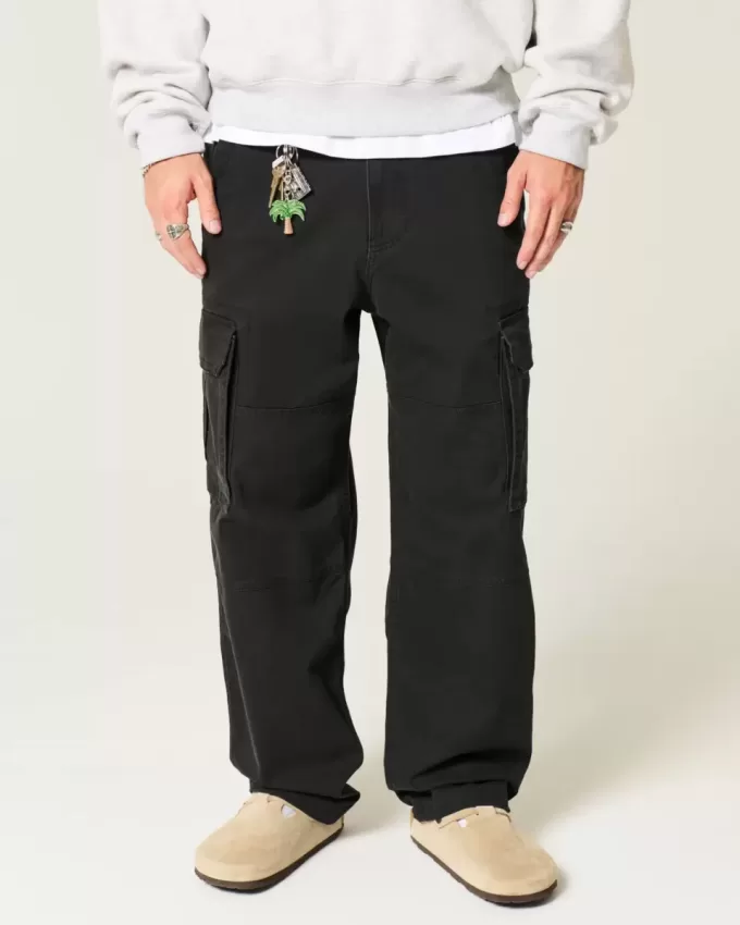 Pantalones cargo holgados estilo skater