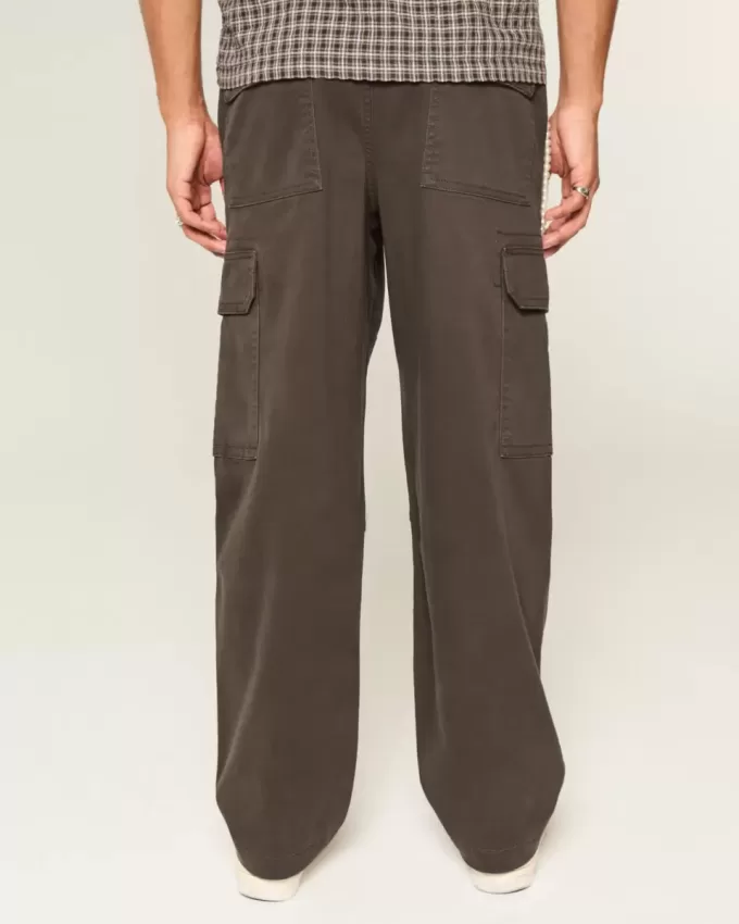 Pantalones cargo holgados estilo skater