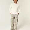 Pantalones cargo holgados estilo skater con camuflaje Pantalones cargo holgados estilo skater con camuflaje