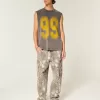 Pantalones cargo holgados estilo skater con camuflaje Pantalones cargo holgados estilo skater con camuflaje