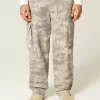Pantalones cargo holgados estilo skater con camuflaje Pantalones cargo holgados estilo skater con camuflaje