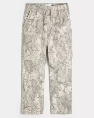 Pantalones cargo holgados sin cierres