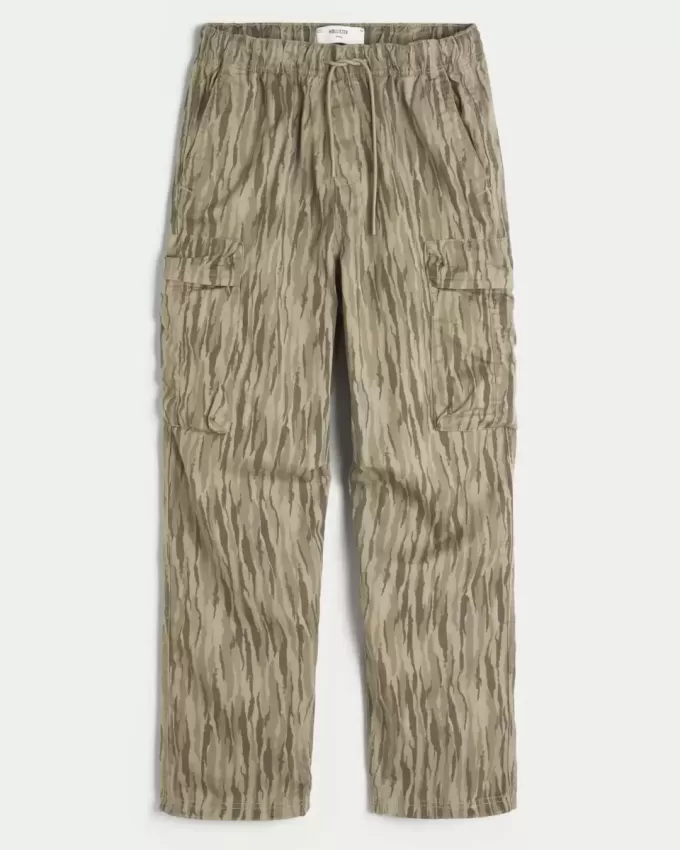 Pantalones cargo holgados sin cierres Pantalones cargo holgados sin cierres