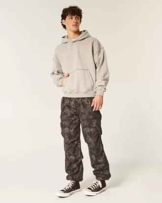 Pantalones cargo holgados sin cierres