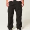 Pantalones cargo holgados sin cierres