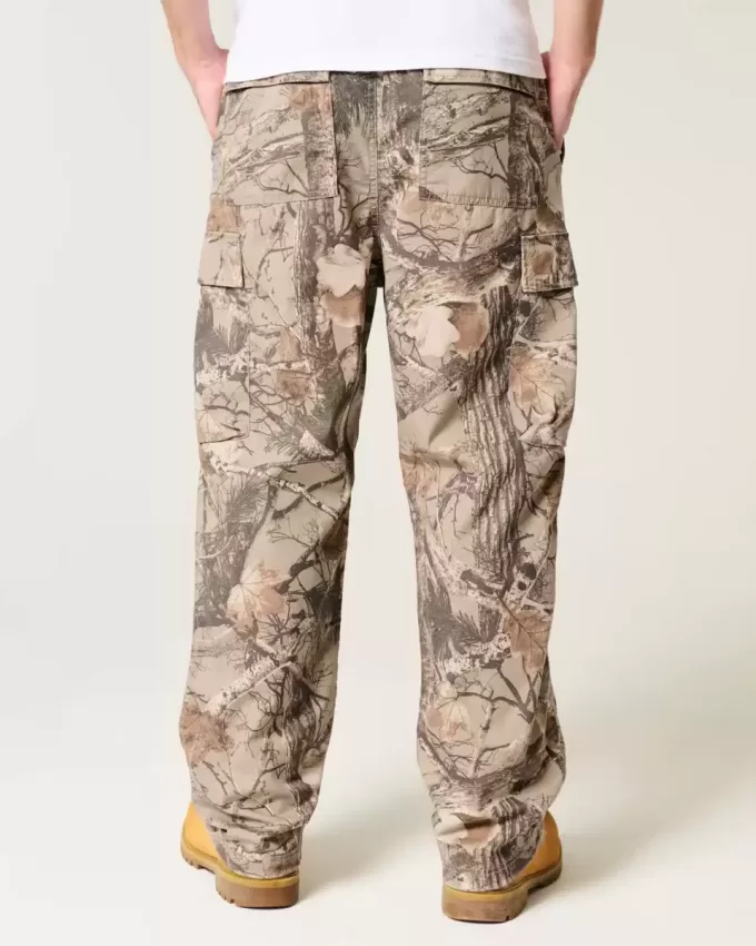 Pantalones cargo holgados sin cierres Pantalones cargo holgados sin cierres