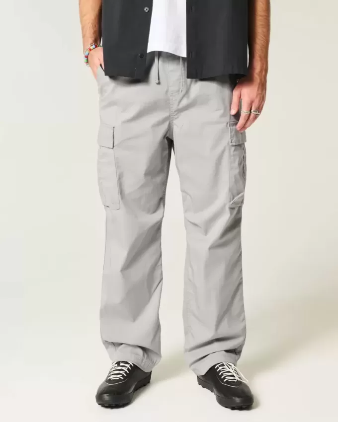 Pantalones cargo holgados sin cierres Pantalones cargo holgados sin cierres