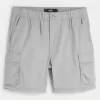 Pantalones cargo rectos desmontables con cremallera