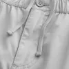 Pantalones cargo rectos desmontables con cremallera