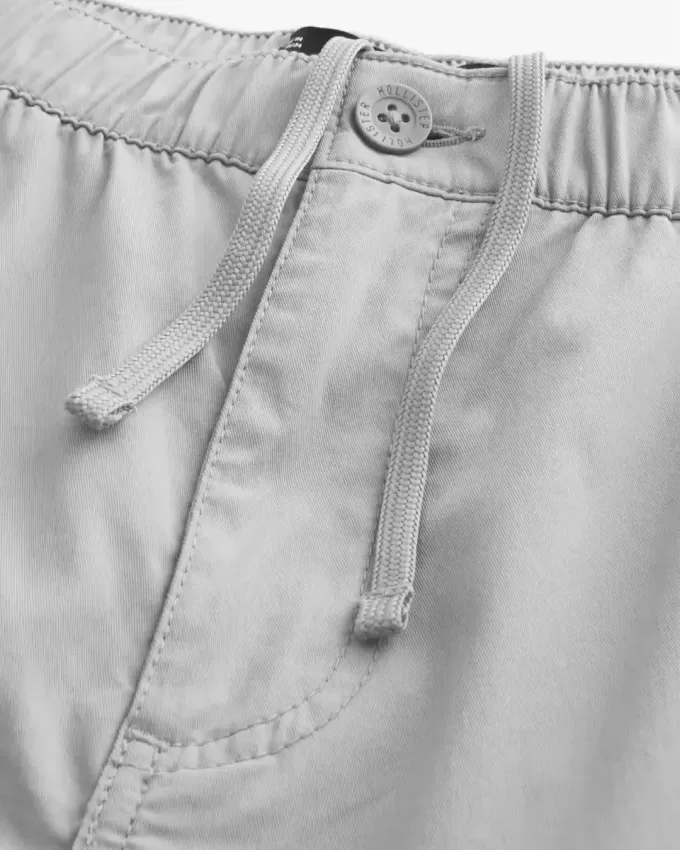 Pantalones cargo rectos desmontables con cremallera
