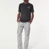 Pantalones cargo rectos y ajustados Pantalones cargo rectos y ajustados