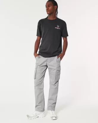 Pantalones cargo rectos y ajustados