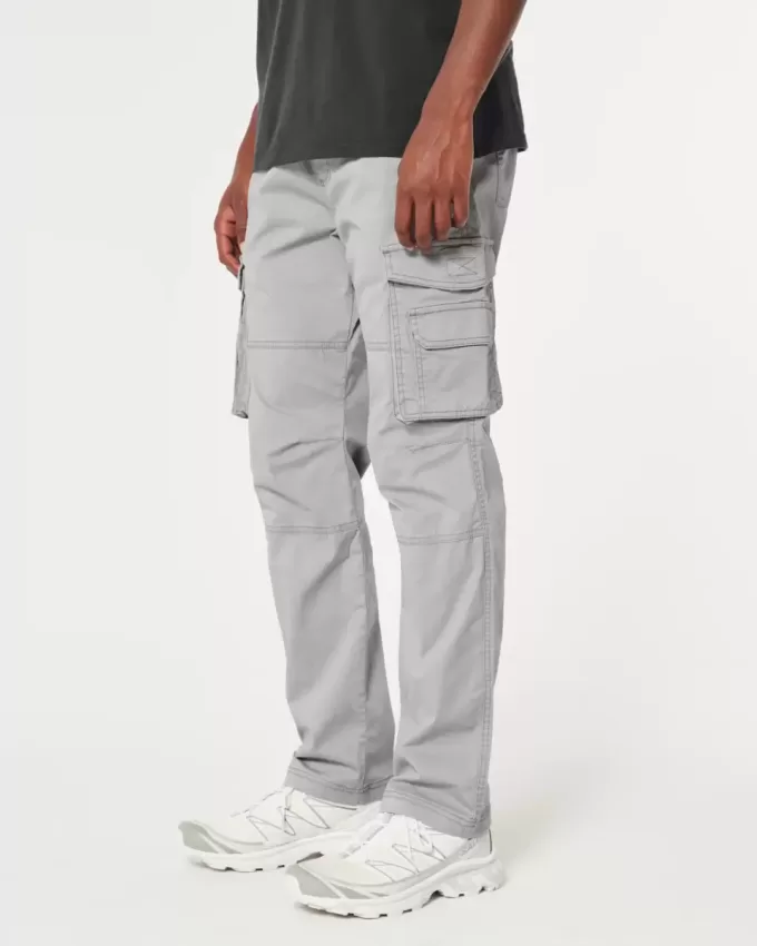 Pantalones cargo rectos y ajustados Pantalones cargo rectos y ajustados