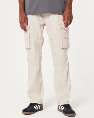 Pantalones cargo rectos y ajustados
