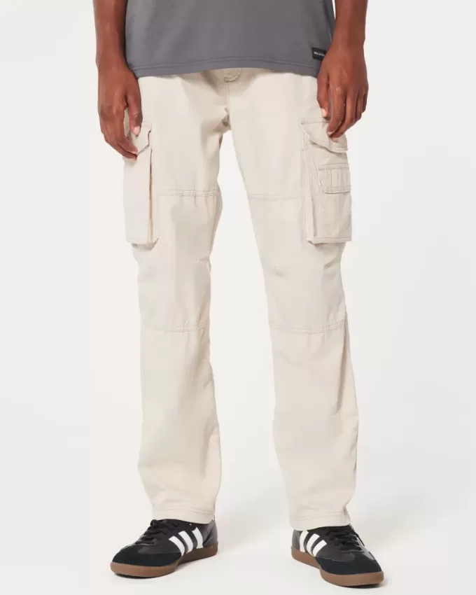 Pantalones cargo rectos y ajustados Pantalones cargo rectos y ajustados