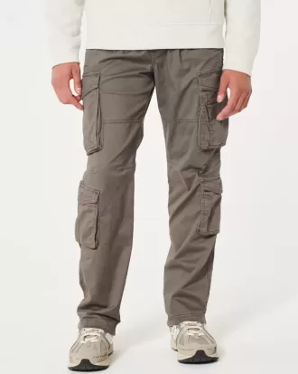 Pantalones cargo rectos y ajustados