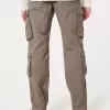 Pantalones cargo rectos y ajustados Pantalones cargo rectos y ajustados
