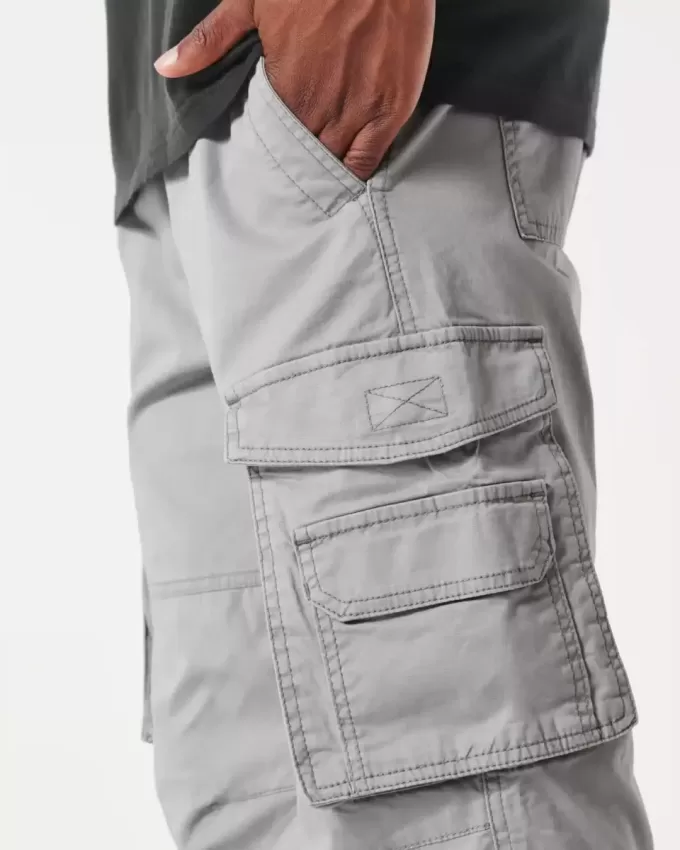 Pantalones cargo rectos y ajustados Pantalones cargo rectos y ajustados