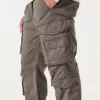 Pantalones cargo rectos y ajustados Pantalones cargo rectos y ajustados