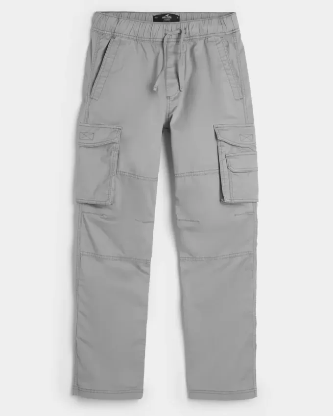 Pantalones cargo rectos y ajustados Pantalones cargo rectos y ajustados