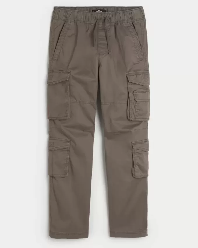 Pantalones cargo rectos y ajustados Pantalones cargo rectos y ajustados